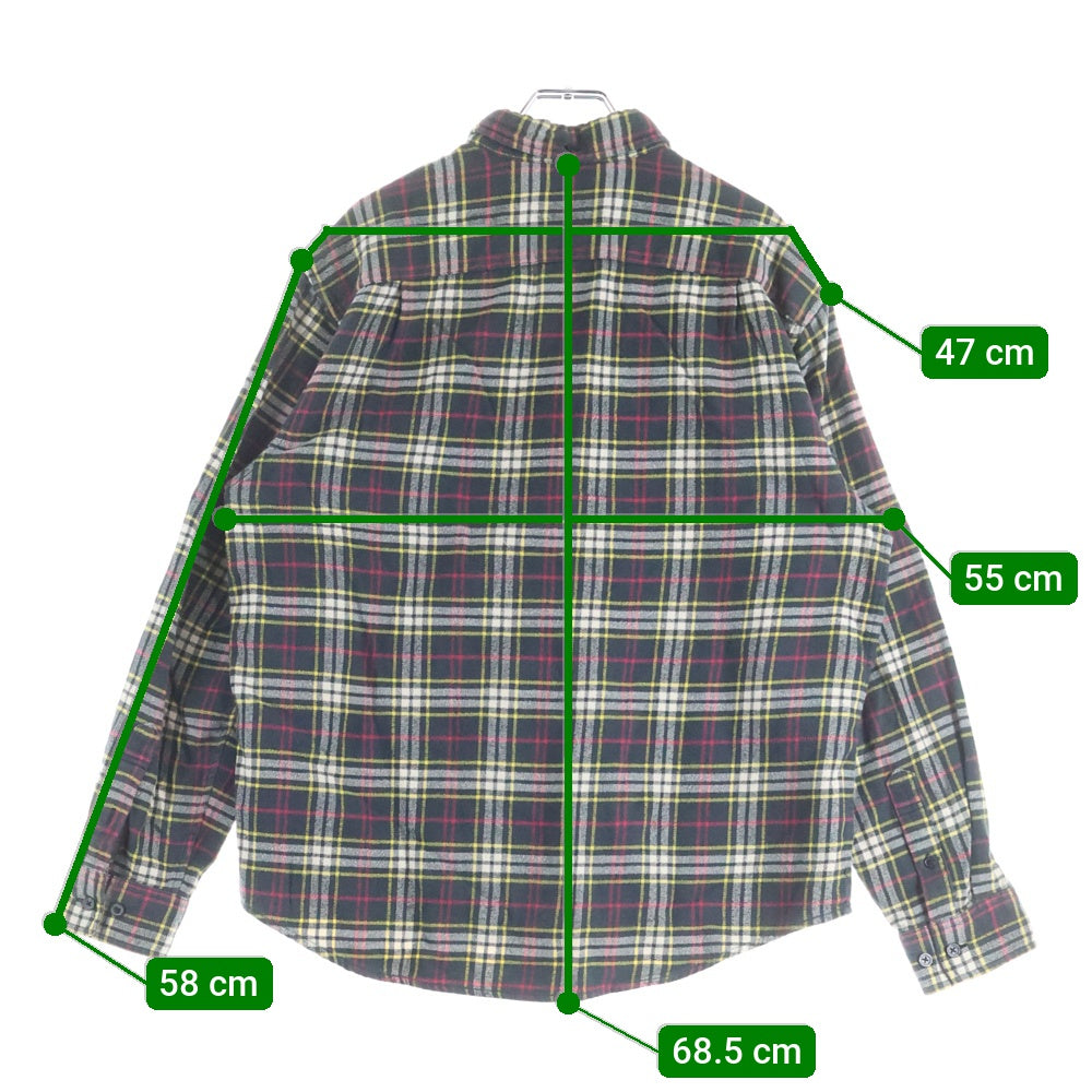 SUPREME(シュプリーム) 20AW Tartan Flannel Shirt Black タータン フランネル チェック 長袖シャツ ブラック/マルチ