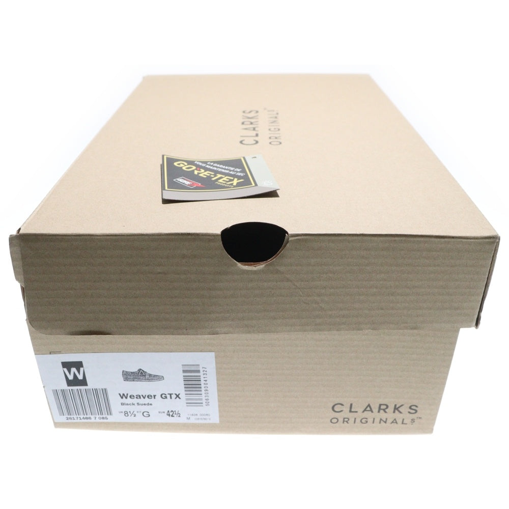 Clarks(クラークス) Weaver GTX ワラビー ゴアテックス ローカットスニーカー ブラック US9.5/27.5cm 261714867085