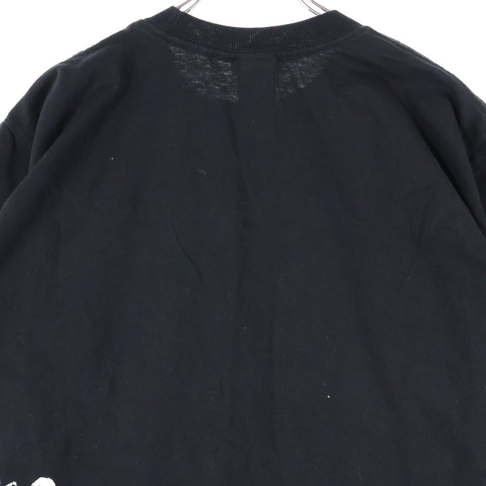 CHROME HEARTS(クロムハーツ) OLD FOTI HARRIS TEETER S/S TEE オールド フォティ ハリスティーター Tバー プリント クルーネック 半袖ポケットTシャツ カットソー ブラック