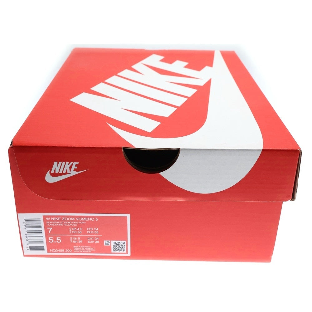 NIKE(ナイキ) WMNS Zoom Vomero 5 ウィメンズ ズーム ボメロ5 ローカットスニーカー ベージュ US7/24cm HQ0458-200