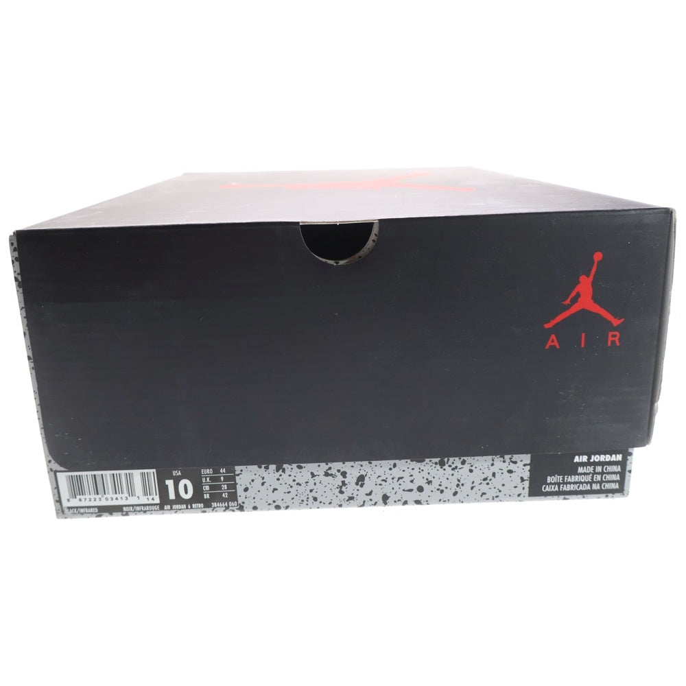 NIKE(ナイキ) AIR JORDAN 6 RETRO OG BLACK INFRARED エアジョーダン6 ハイカットスニーカー ブラック/インフラレッド US10/28cm 384664-060