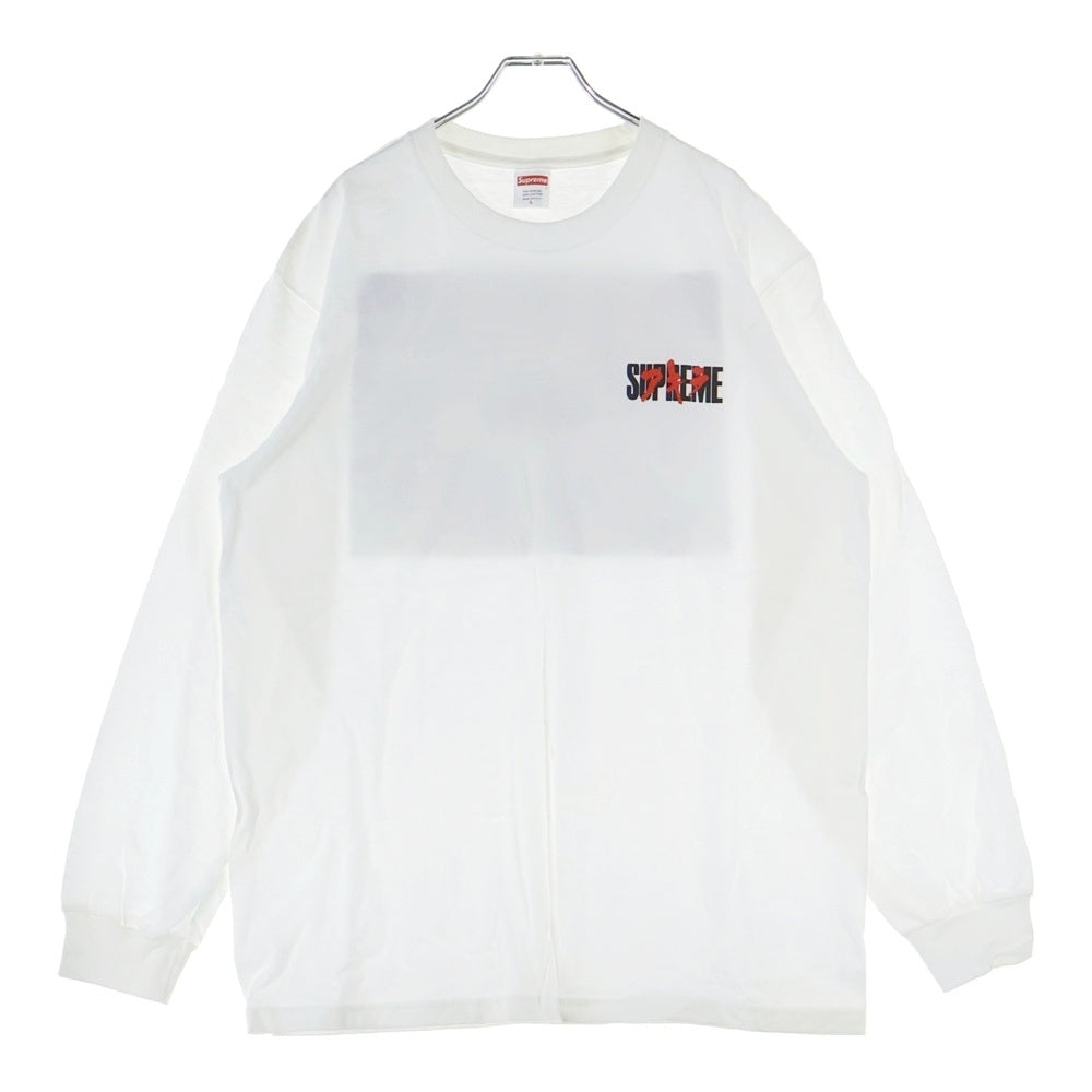 SUPREME(シュプリーム) 17AW × AKIRA Neo-Tokyo L/S Tee アキラ ネオ東京 クルーネック ロングスリーブ 長袖Tシャツ カットソー ホワイト