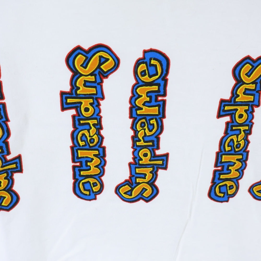 SUPREME(シュプリーム) 18SS Gonz Logo tee ゴンズ ロゴ プリント クルーネック 半袖Tシャツ カットソー ホワイト