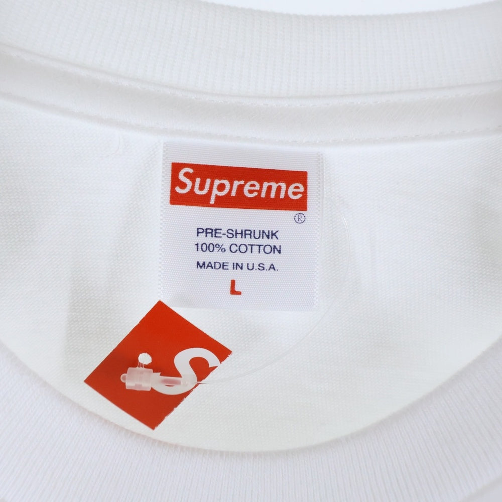 SUPREME(シュプリーム) 18SS Gonz Logo tee ゴンズ ロゴ プリント クルーネック 半袖Tシャツ カットソー ホワイト