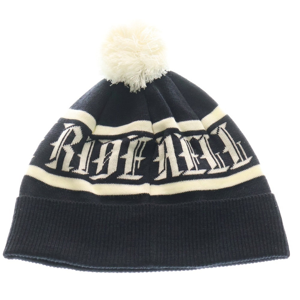 NIKE SB(ナイキエスビー) 2009 We Ride Hell Knows Beanie ヘル ノウズ プリント メリノウールニットビーニー ブラック 347642-010