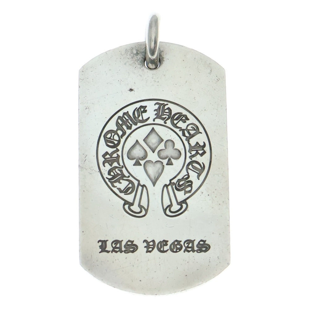 CHROME HEARTS(クロムハーツ) D TAG LRG LTD FUCK YOU ラスベガス限定 ファックユー ラージドッグタグ ペンダントトップ シルバー