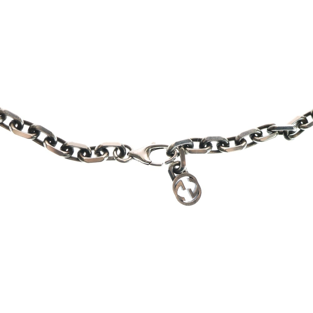GUCCI(グッチ) インターロッキングG チェーンネックレス シルバー 616941