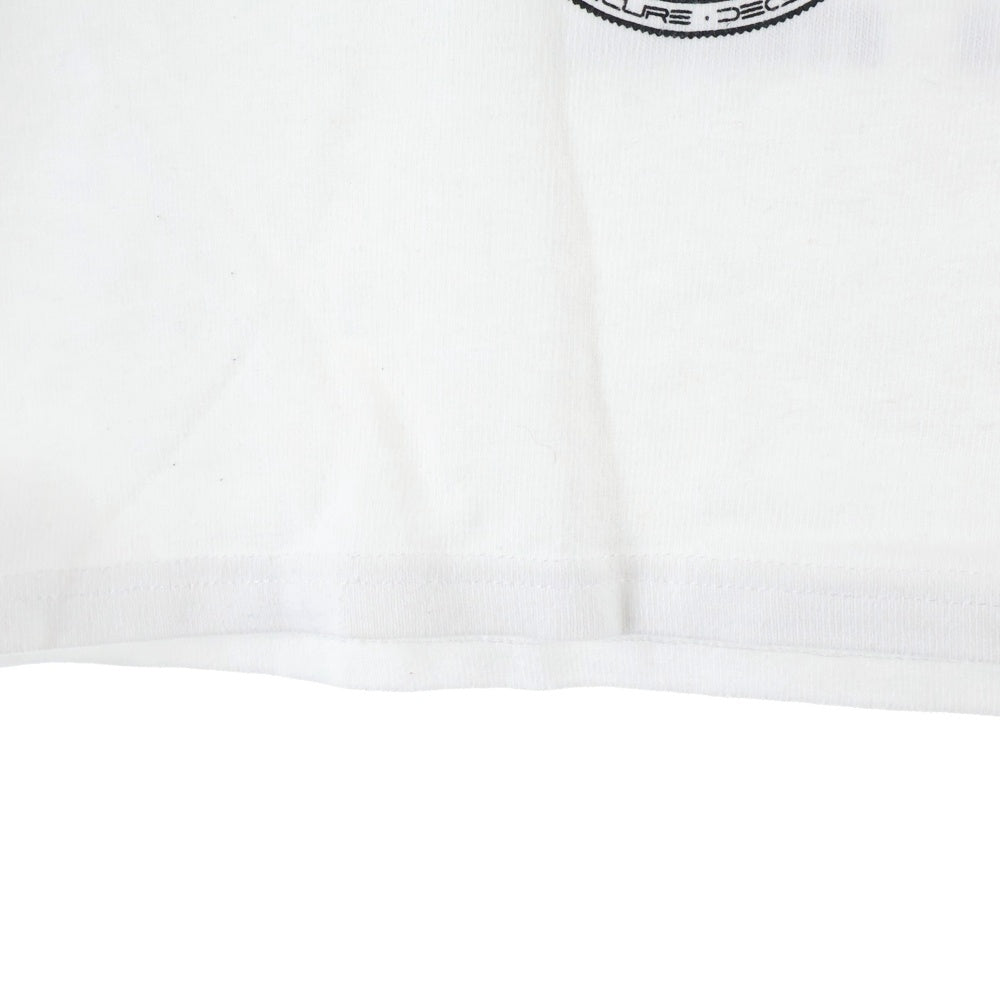 NISHIMOTO IS THE MOUTH(ニシモトイズザマウス) Prophet Coin プロフェット コイン フロントバックプリント半袖Tシャツカットソーホワイト