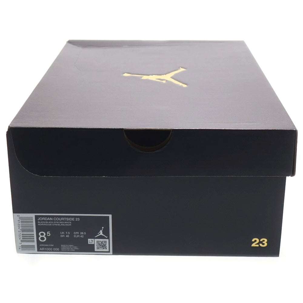 NIKE(ナイキ) Jordan Courtside 23 ジョーダン コートサイド23 ローカットスニーカー US8.5/26.5cm ブラック AR1000-006