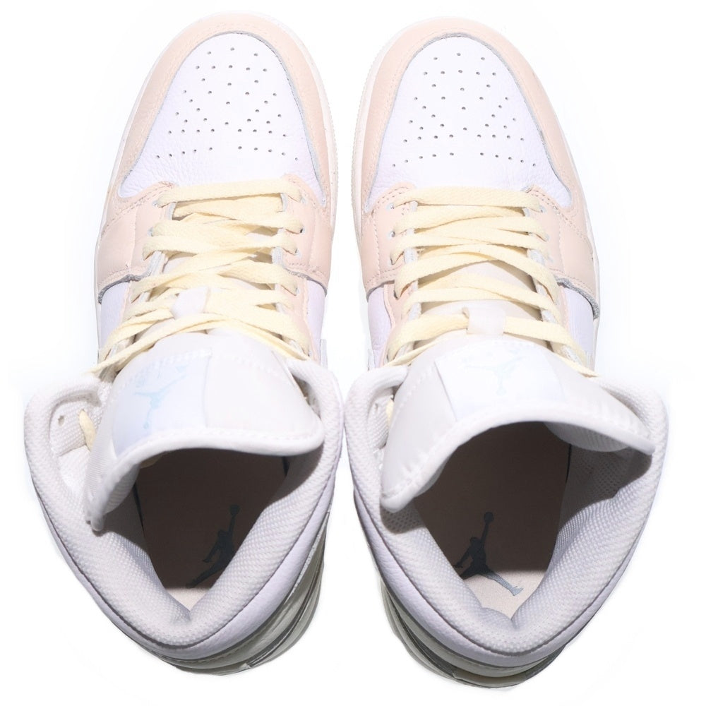 NIKE(ナイキ) Air Jordan 1 Mid エアジョーダン1 ミッド ローカット スニーカー US8/27cm ホワイト HJ6654-100