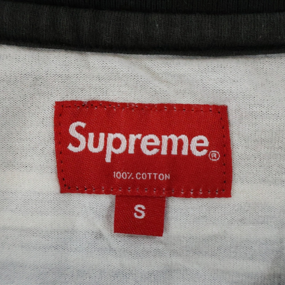 SUPREME(シュプリーム) 19AW Stripe S/S Top ストライプ ショートスリーブトップ クルーネック 半袖Tシャツ カットソー マルチ