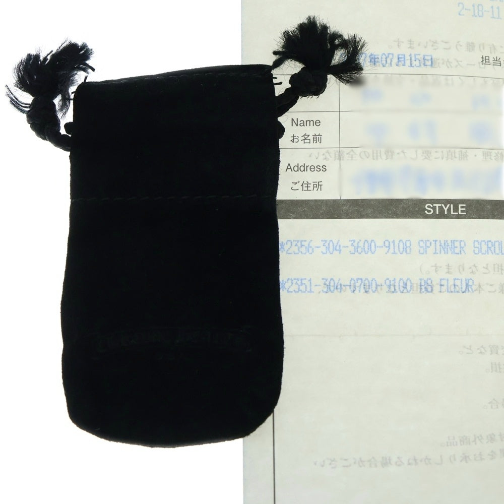 CHROME HEARTS(クロムハーツ) BS FLUER BSフレア ペンダントトップ シルバー BCA210