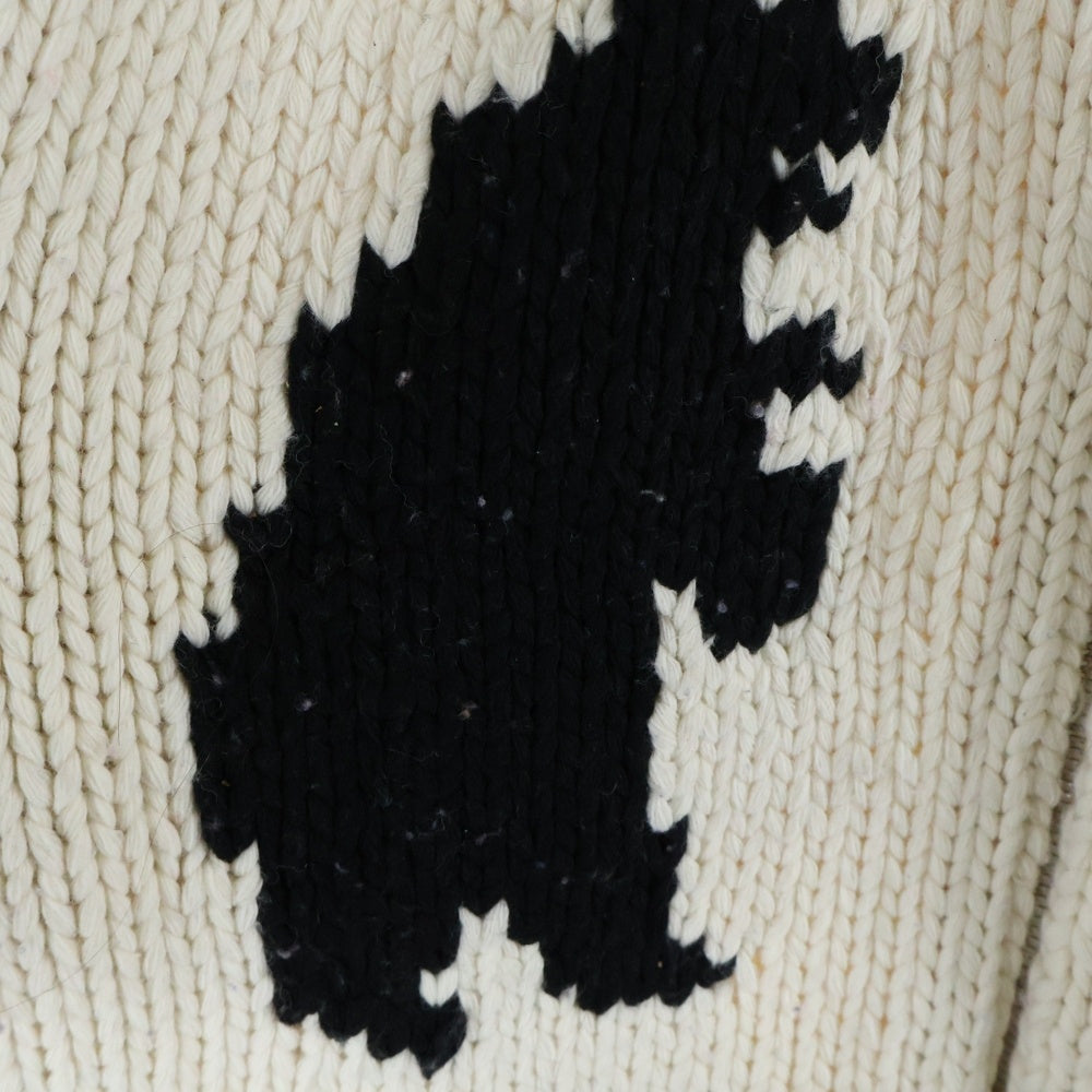 DSQUARED2(ディースクエアード) 21AW ZIP-UP KNITTED SWEATER ウール ニット ジップアップ カーディガン マルチ S71HA1098 S17816