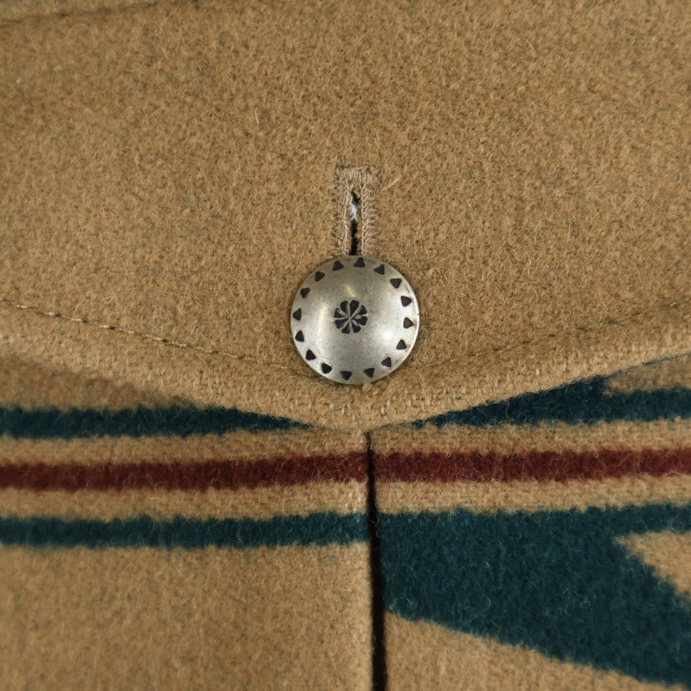PENDLETON(ペンドルトン) WOOL WESTERN JACKET ウール ネイティブ ウエスタン カバーオール ジャケット ブラウン