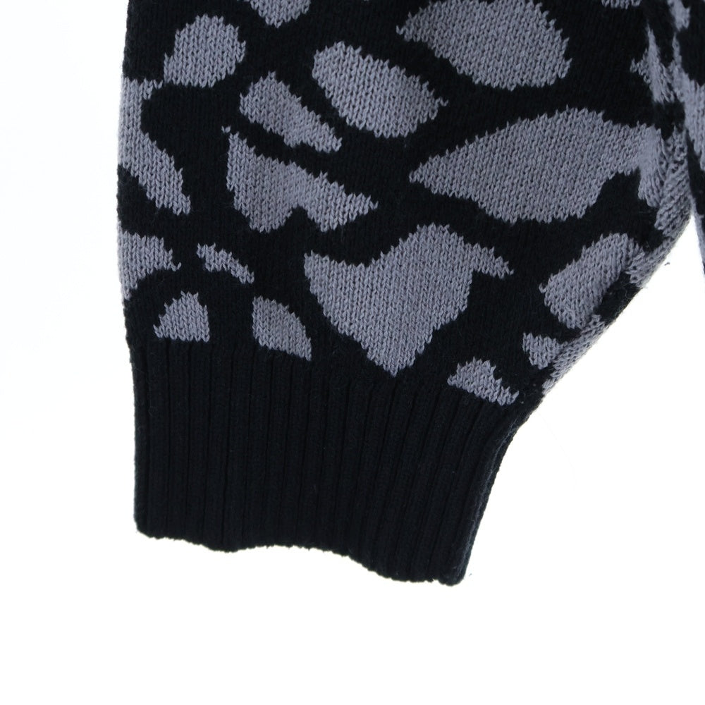JORDAN BRAND(ジョーダンブランド) 23SS AS M J FLT HRTG CARDIGAN ヘリテージニットカーディガン グレー/ブラック DV7574-010