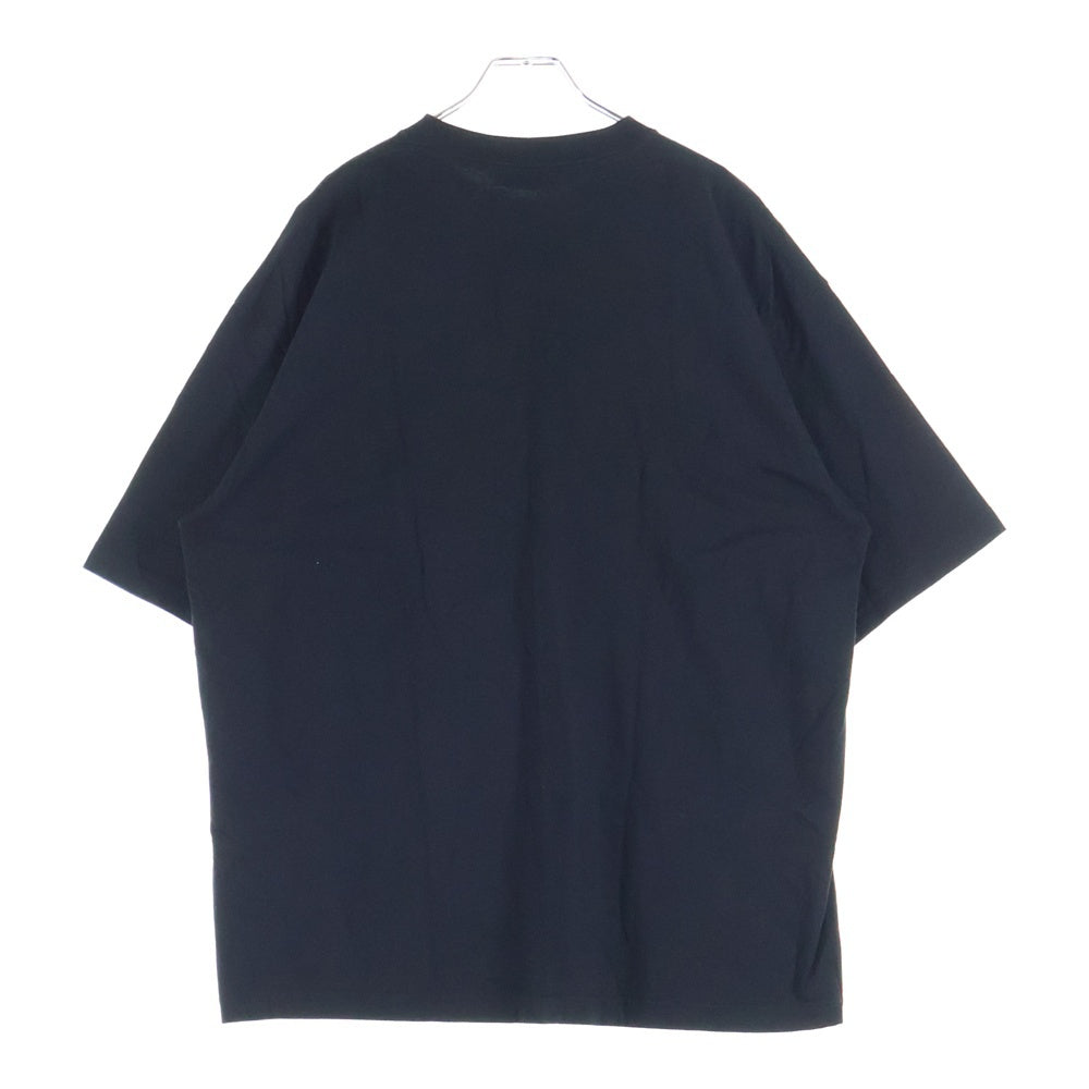 BALENCIAGA(バレンシアガ) 19SS DEMNA GVASALIA 18+ LOGO PRINT Tee デムナ ヴァザリア ロゴ プリント クルーネック 半袖カットソー Tシャツ ブラック 612966 TIV43