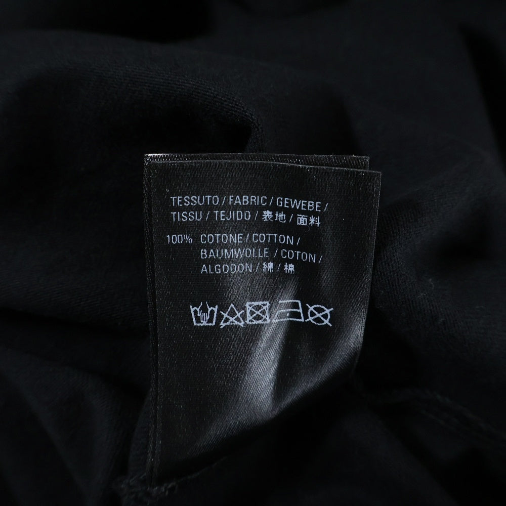 BALENCIAGA(バレンシアガ) 19SS DEMNA GVASALIA 18+ LOGO PRINT Tee デムナ ヴァザリア ロゴ プリント クルーネック 半袖カットソー Tシャツ ブラック 612966 TIV43