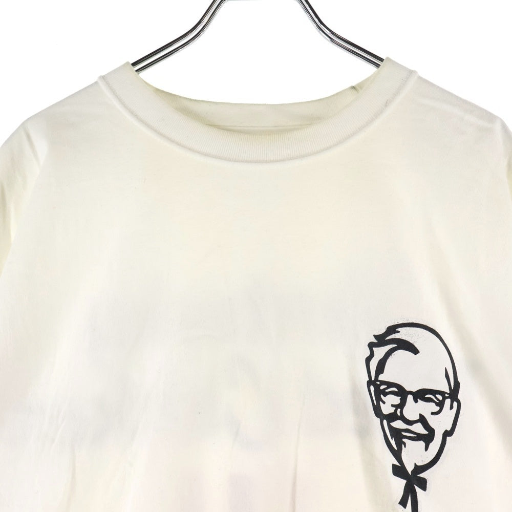 WIND AND SEA(ウィンダンシー) ×KFC 両面プリント クルーネック 半袖Tシャツ カットソー ホワイト