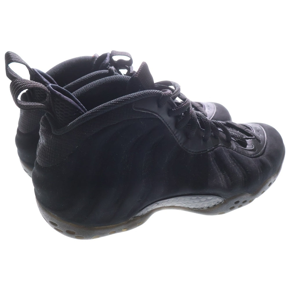 NIKE(ナイキ) Air Foamposite One Black Suede エアフォーム ワン ブラックスウェード ローカットスニーカー ブラック US8/26cm 575420-006