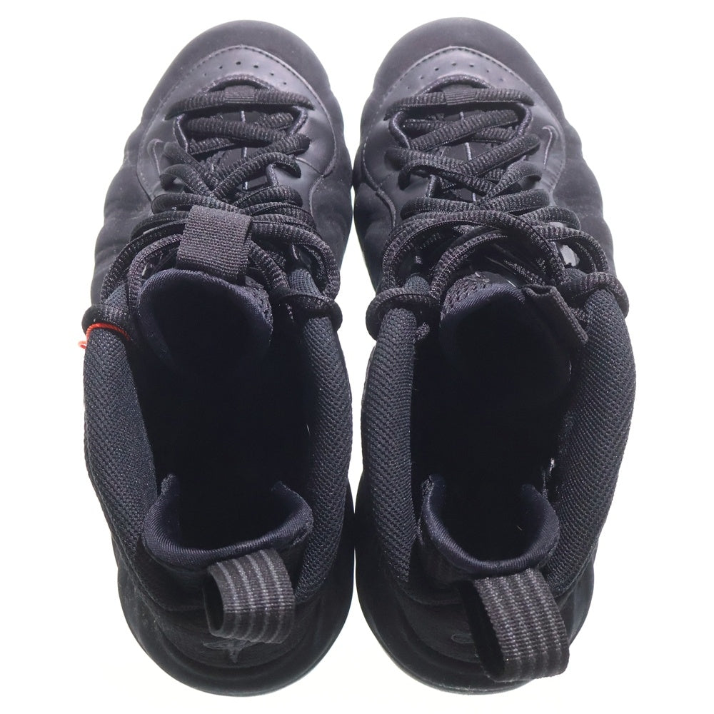 NIKE(ナイキ) Air Foamposite One Black Suede エアフォーム ワン ブラックスウェード ローカットスニーカー ブラック US8/26cm 575420-006