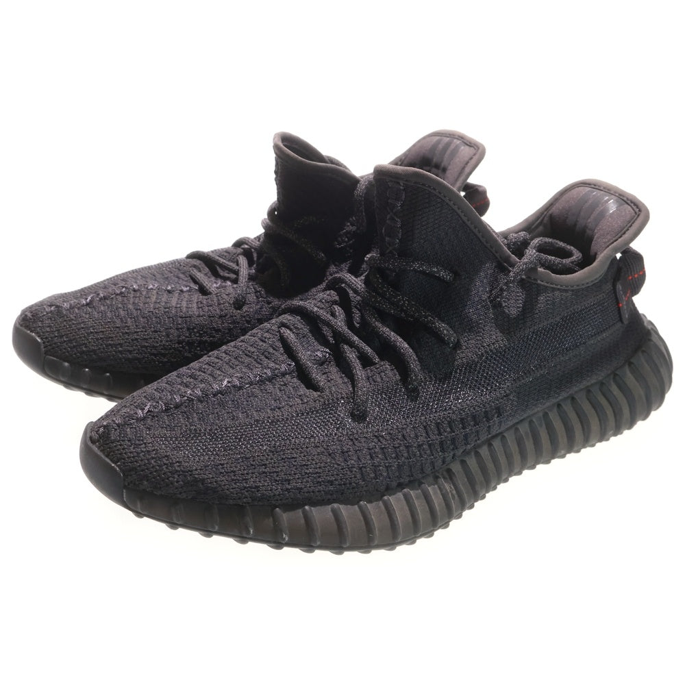 adidas(アディダス) YEEZY BOOST 350 V2 BLACK イージーブースト 350 V2 ローカットスニーカー ブラック US7.5/25.5cm FU9006
