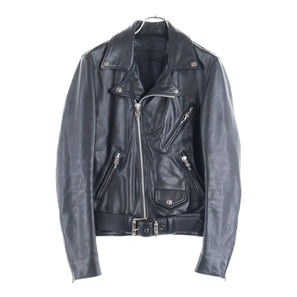 CHROME HEARTS(クロムハーツ) JJ DEAN ダガージップライダース レザージャケット ブラック