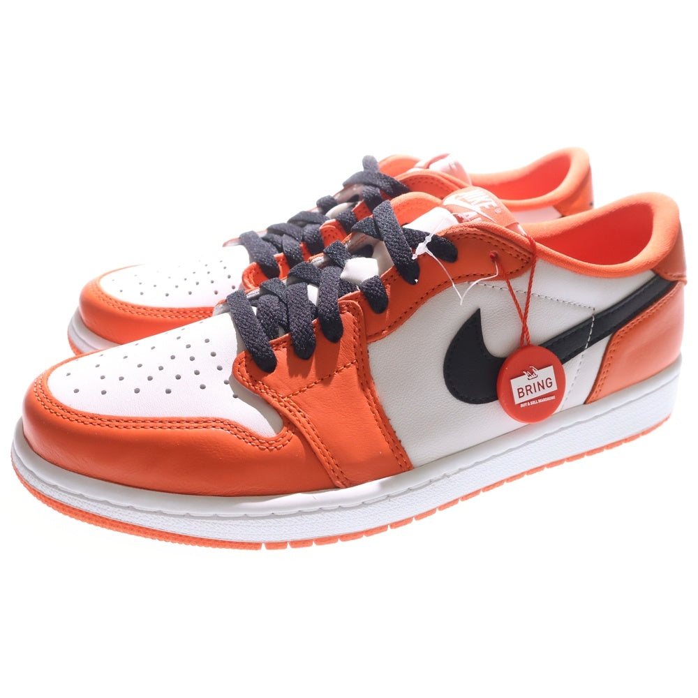 NIKE(ナイキ) AIR JORDAN 1 LOW OG STARFISH エアジョーダン1 スターフィッシュ ローカットスニーカー オレンジ/ホワイト US9.5/27.5cm CZ0790-801