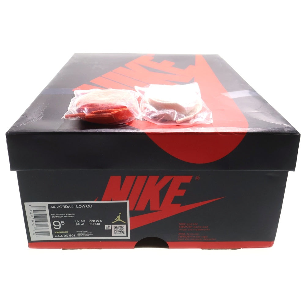 NIKE(ナイキ) AIR JORDAN 1 LOW OG STARFISH エアジョーダン1 スターフィッシュ ローカットスニーカー オレンジ/ホワイト US9.5/27.5cm CZ0790-801