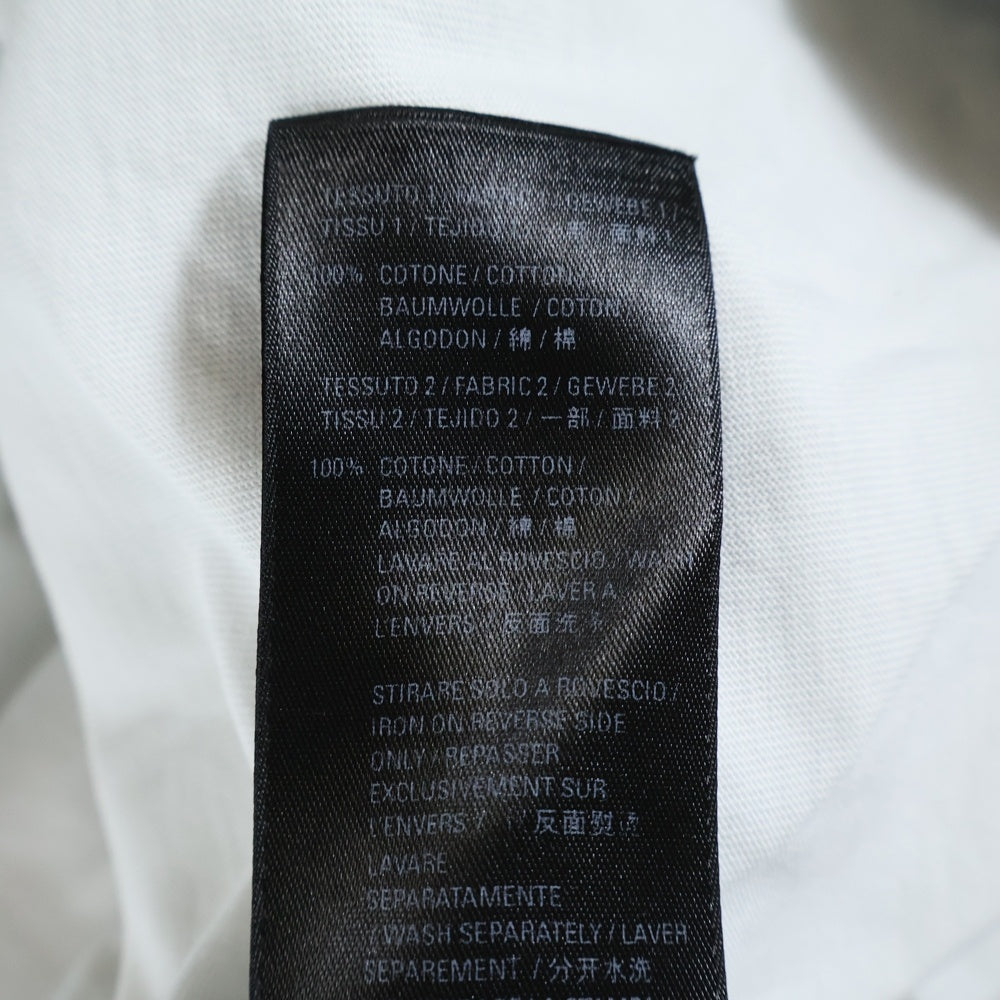 BALENCIAGA(バレンシアガ) 21SS Caps Destroyed Hoodie キャップス デストロイド フーディ フロントロゴプリント ダメージ加工 プルオーバースウェットパーカー グリーン 659403 TKVB6