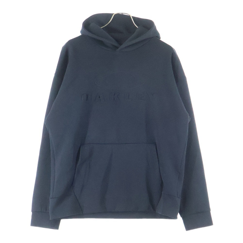 OAKLEY(オークリー) Enhance Qd Fleece Hoodie フロントロゴ プルオーバースウェットパーカー ブラック FOA405141