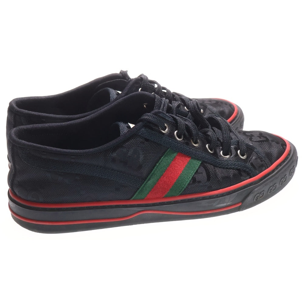 GUCCI(グッチ) OFF THE GRID TENNIS 1977 GGスプリーム ローカットスニーカー ブラック 629242