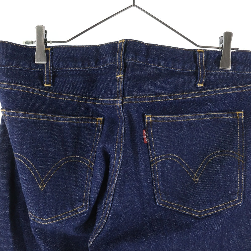 JUNYA WATANABE COMME des GARCONS(ジュンヤワタナベ コムデギャルソン) ×LEVIS リーバイス 再構築 ストレートデニムパンツ ブラウン/インディゴ WR-P205