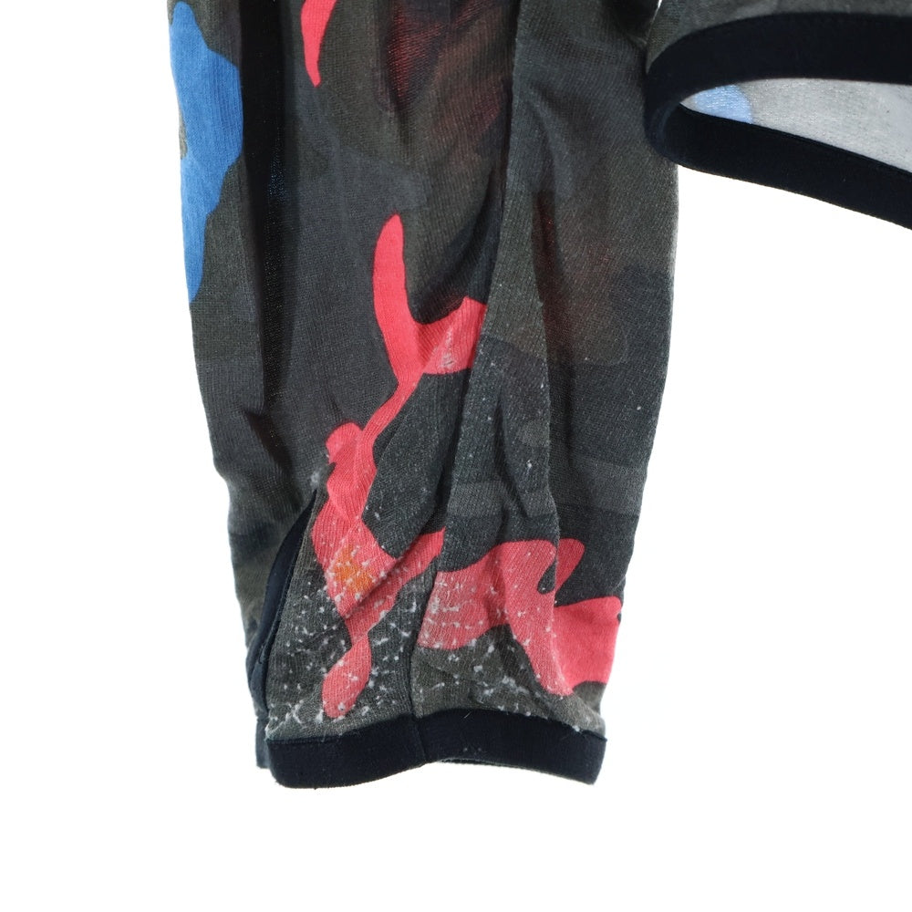 F.C.R.B.(エフシーアールビー) 14SS ×NIKE カモ柄 ウォームアップジャケット ジップアップ トラックジャケット マルチ 640471-680