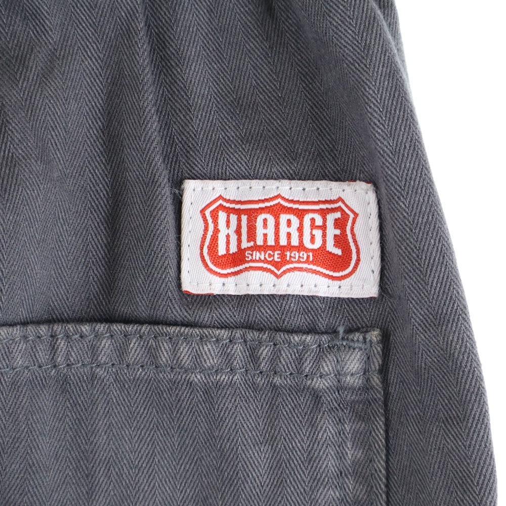 X-LARGE(エクストララージ) PAINTER PANTS イージー ペインター パンツ チャコール 101202031008