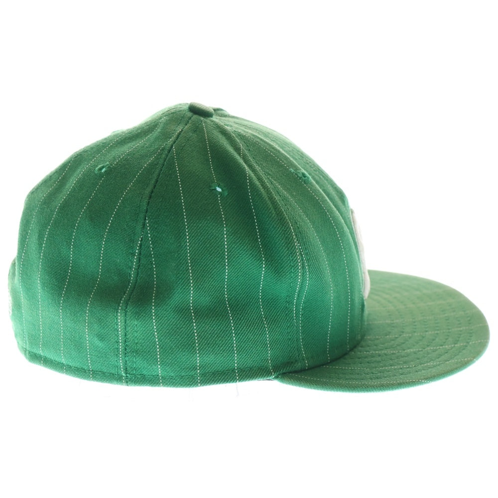 NEW ERA(ニューエラ) 59FIFTY 千葉ロッテマリーンズ ロゴ刺繍 6パネルベースボールキャップ 帽子 グリーン