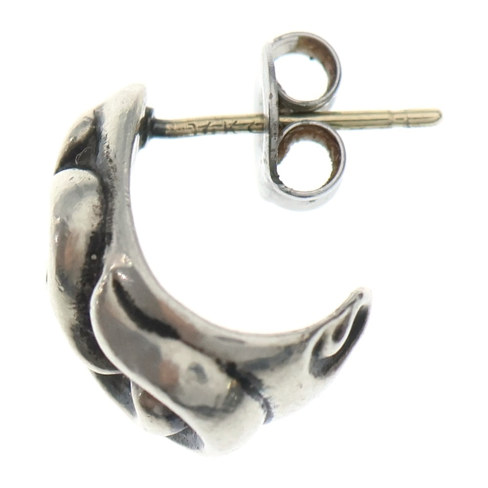 CHROME HEARTS(クロムハーツ) CARVED TEARDROP カーブドティアドロップ ピアス シルバー BCA091
