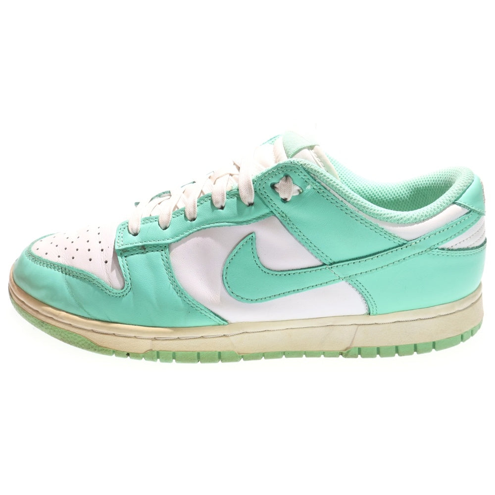 NIKE(ナイキ) WMNS Dunk Low Green Glow ウィメンズ ダンク ロー グリーングロー ローカットスニーカー グリーン US9.5/26.5cm レディース