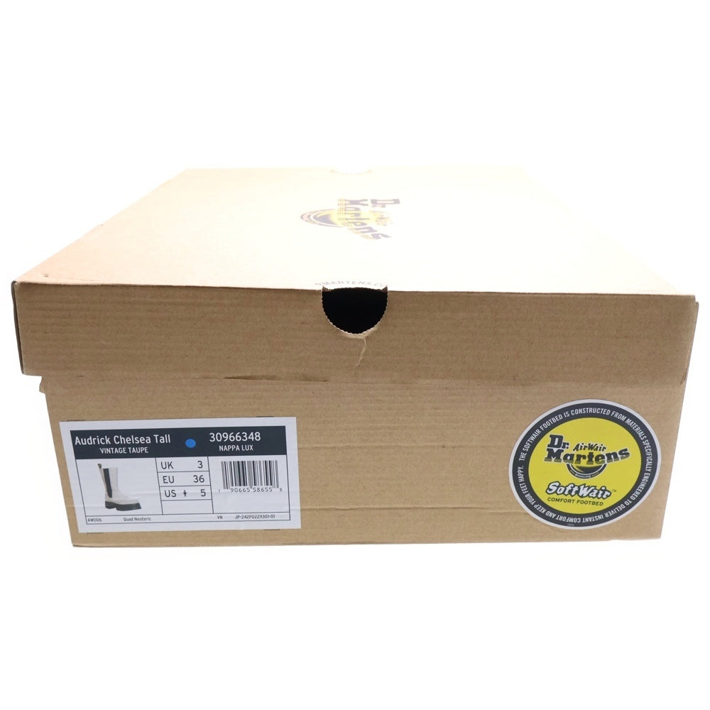 Dr.Martens(ドクターマーチン) Audrick Chelsea Tall Boots サイドゴア オードリック チェルシー ブーツ レディース ベージュ 30966348
