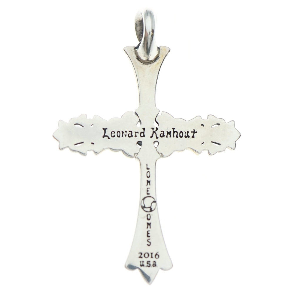 LONE ONES(ロンワンズ) クロムクロスペンダント ネックレストップ シルバー MFP-0118