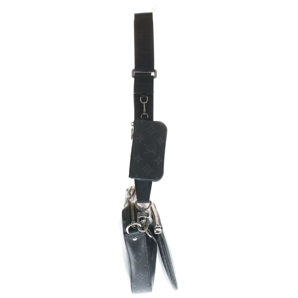 LOUIS VUITTON(ルイヴィトン) モノグラムエクリプス トリオメッセンジャー ショルダーバッグ ポーチ付き グレー M69443 レディース