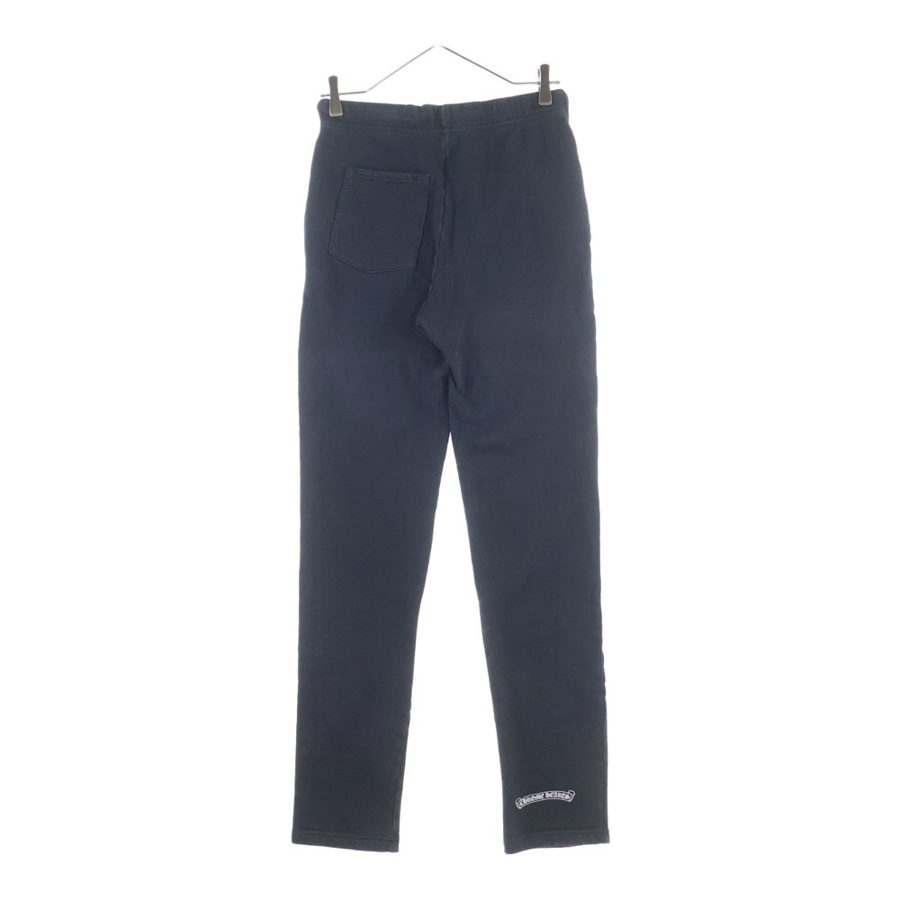 CHROME HEARTS(クロムハーツ) SWEAT PANT CH PLUS SCROLL LABEL CHプラス スクロールラベル プリント スウェットパンツ ブラック