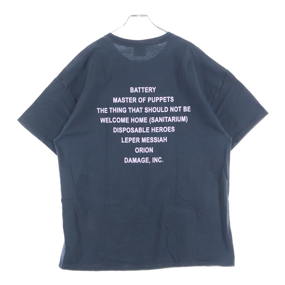 VINTAGE(ヴィンテージ) 00S VINTAGE METALLICA MASTER OF PUPPETS メタリカ ヴィンテージプリントTシャツ 半袖カットソー ブラック