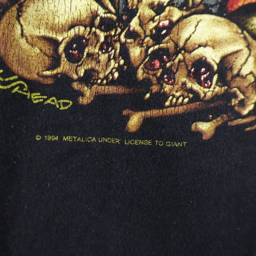 VINTAGE(ヴィンテージ) 00s METALLICA PUSHEAD THE UNFORGIVEN メタリカ パスヘッド アンフォーギヴン Tシャツ 半袖カットソー ブラック