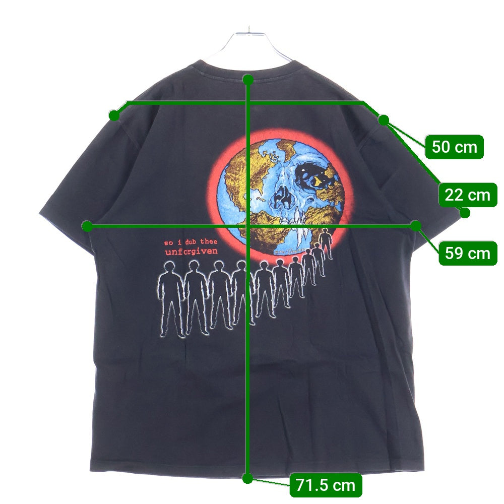 LLICA 90s Tシャツunforgiven タイダイPUSHEAD GIANT◇90S/METALLICA PUSHEAD UNFORGIVEN FITS/VINTAGE T/Tシャツ/XL