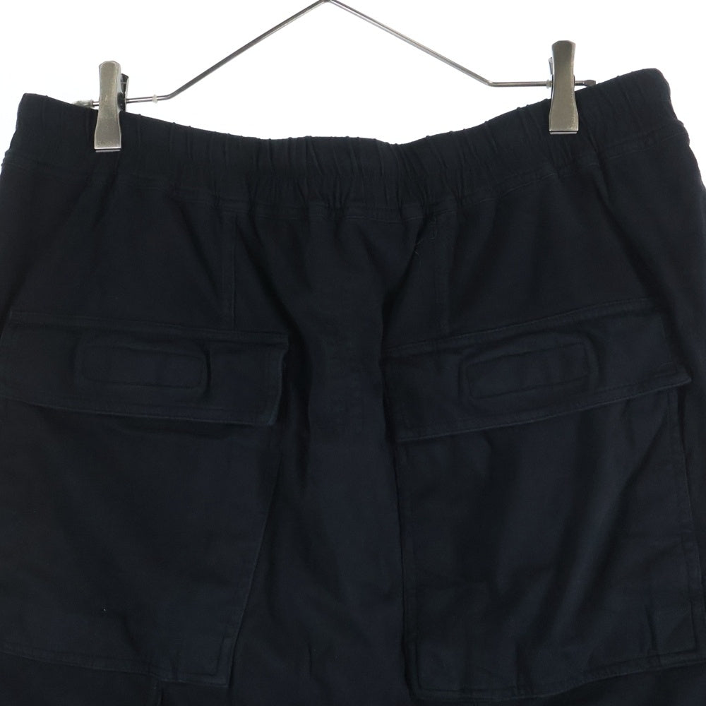 Rick Owens DRKSHDW(リックオウエンス ダークシャドウ) PODS ドローコードサルエルハーフパンツ ショーツ ブラック DU01C6380-RN