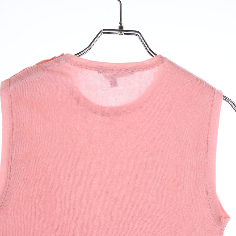 GUCCI(グッチ) コットン ノースリーブTシャツ タンクトップ ピンク 091302 レディース