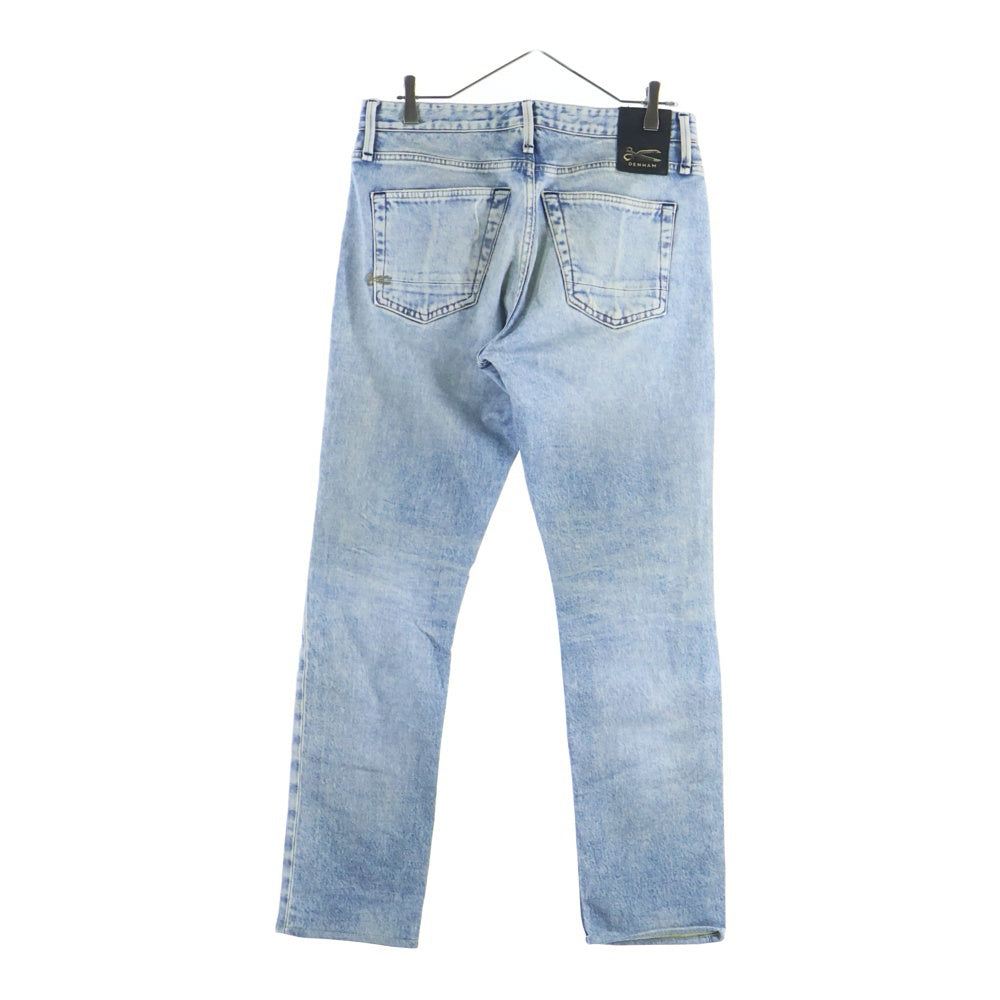 DENHAM(デンハム) RAZOR GRESGS ダメージ加工 ストレートデニムパンツ