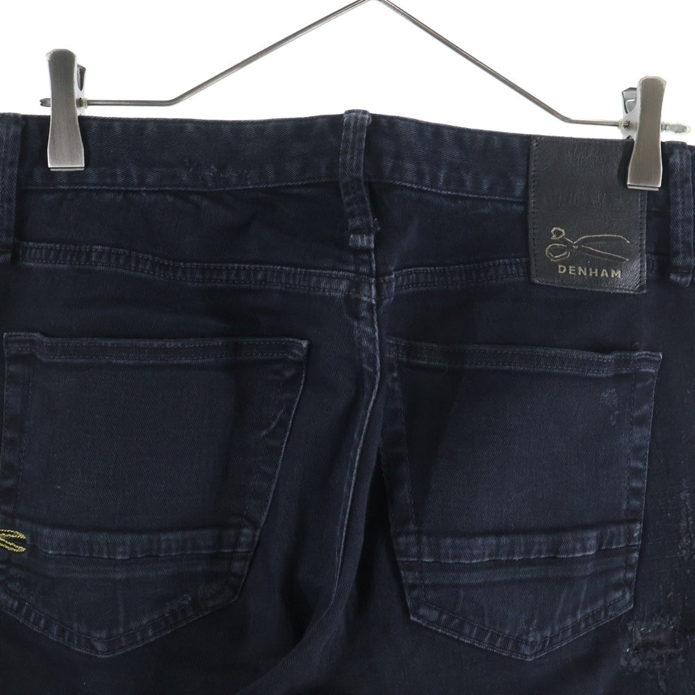 DENHAM(デンハム) RAZOR SLIM FIT ダメージ加工 デニムパンツ ブラック 27180-2-11519