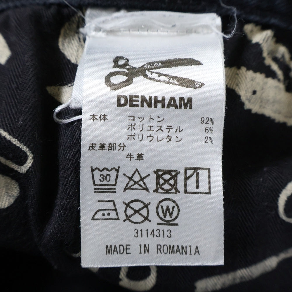 DENHAM(デンハム) RAZOR SLIM FIT ダメージ加工 デニムパンツ ブラック 27180-2-11519
