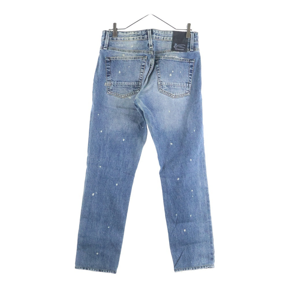 DENHAM(デンハム) RAZOR VPRR ダメージ加工 ストレートデニムパンツ インディゴ 27180-4-11004